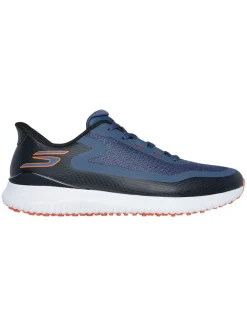 Skechers Mens Golf Shoes|GO GOLF Flight Slip 'Ins Golf Shoes - Slate