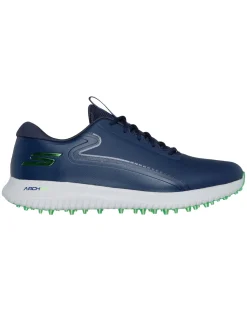 Skechers Mens Golf Shoes|GO GOLF Max 3 (Extra Wide) Golf Shoes - Navy Lime