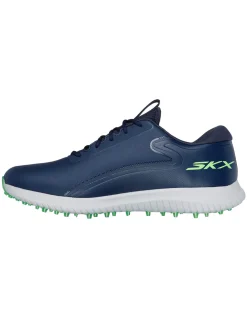 Skechers Mens Golf Shoes|GO GOLF Max 3 (Extra Wide) Golf Shoes - Navy Lime