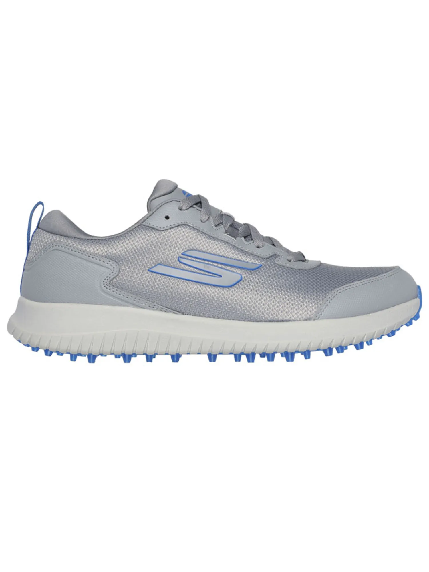 Skechers Mens Golf Shoes|Clearance Shoes|GO GOLF Max Fairway 4 (Extra Wide) Golf Shoes - Grey/Blue