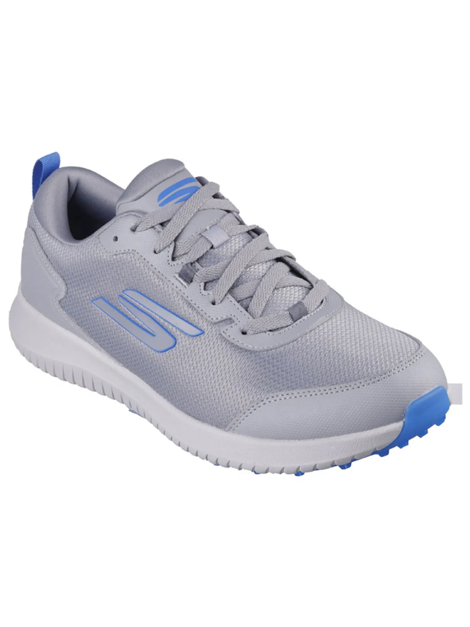 Skechers Mens Golf Shoes|Clearance Shoes|GO GOLF Max Fairway 4 (Extra Wide) Golf Shoes - Grey/Blue
