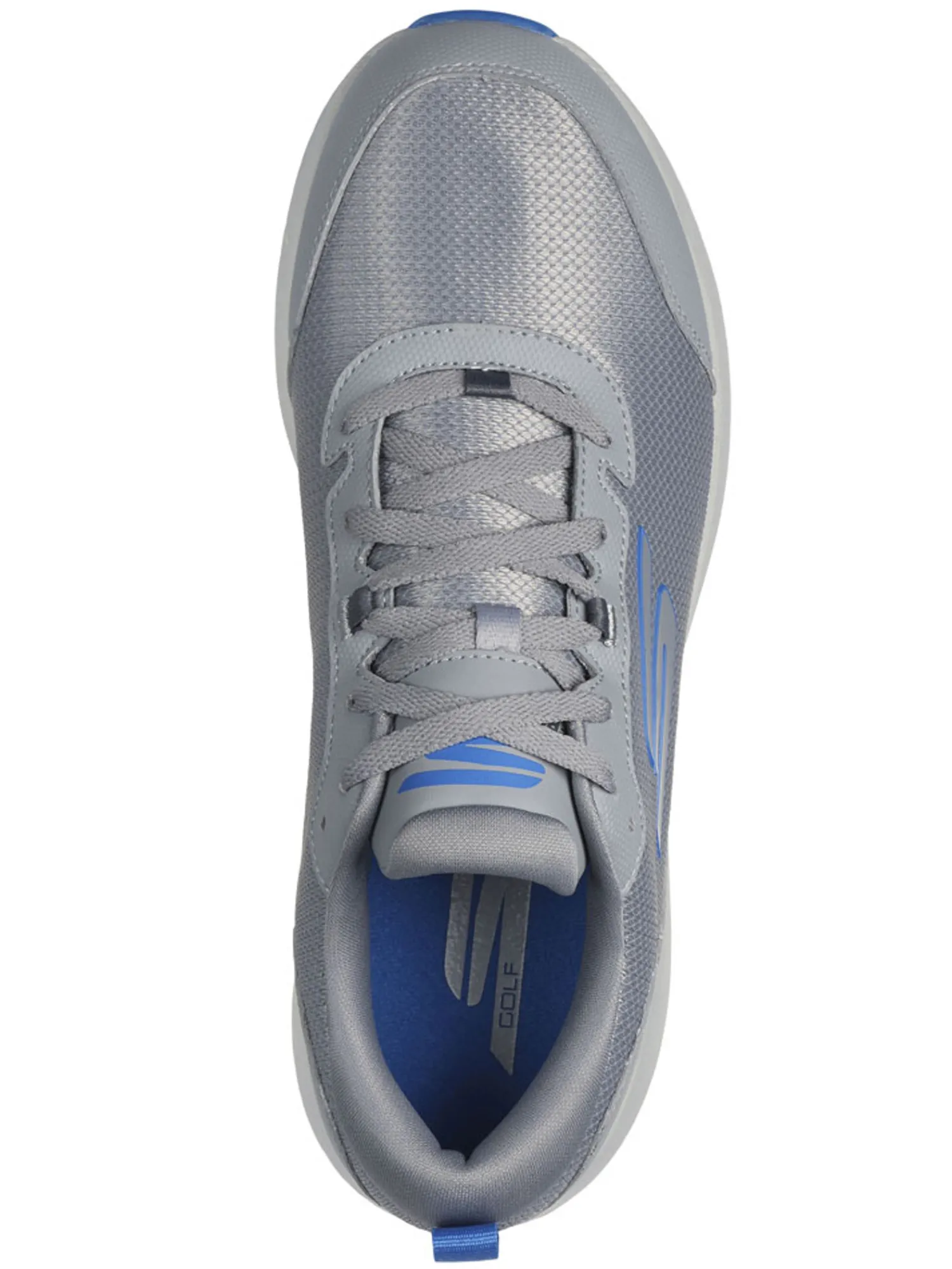 Skechers Mens Golf Shoes|Clearance Shoes|GO GOLF Max Fairway 4 (Extra Wide) Golf Shoes - Grey/Blue