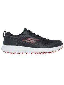 Skechers Mens Golf Shoes|Clearance Shoes|GO GOLF Max Fairway 4 (Extra Wide) Golf Shoes - Black/Red