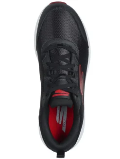 Skechers Mens Golf Shoes|Clearance Shoes|GO GOLF Max Fairway 4 (Extra Wide) Golf Shoes - Black/Red