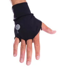 SParms Sleeves|Sun Protection Palmless Gloves - Black