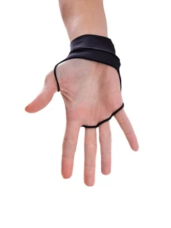 SParms Sleeves|Sun Protection Palmless Gloves - Black