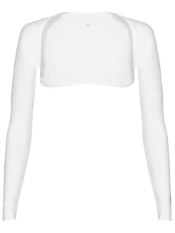 SParms Sleeves|Sun Protection Shoulder Wrap (Shawl) - White