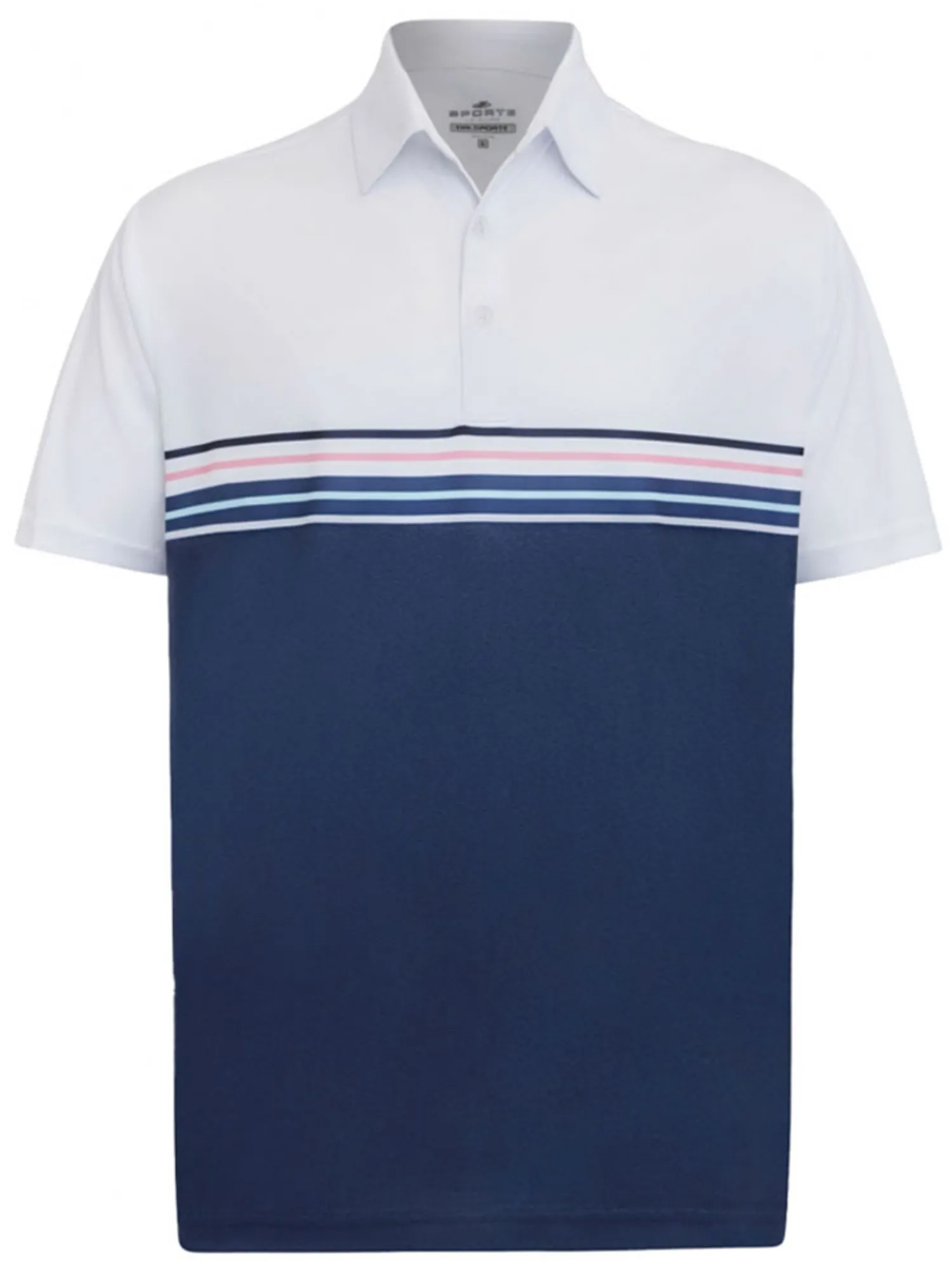 Sporte Leisure Shirts|Dri-Sporte Palermo Mens Polo - Navy Marle