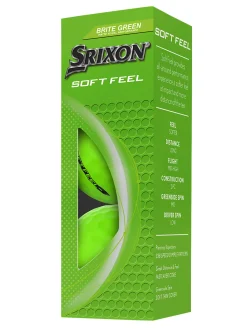 Srixon New Golf Balls|Soft Feel Brite 2025 Golf Balls