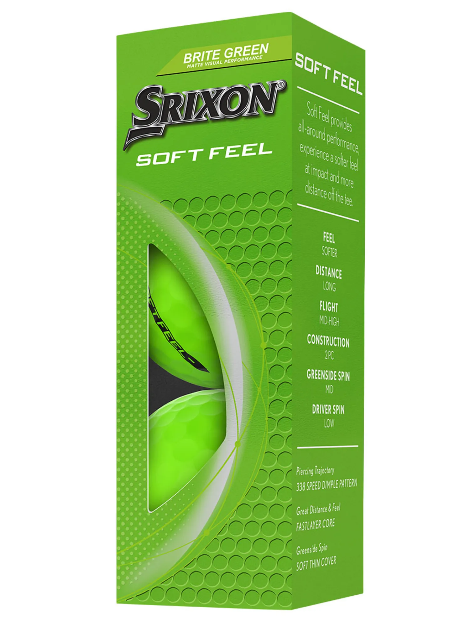 Srixon New Golf Balls|Soft Feel Brite 2025 Golf Balls