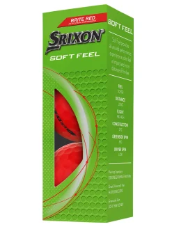Srixon New Golf Balls|Soft Feel Brite 2025 Golf Balls