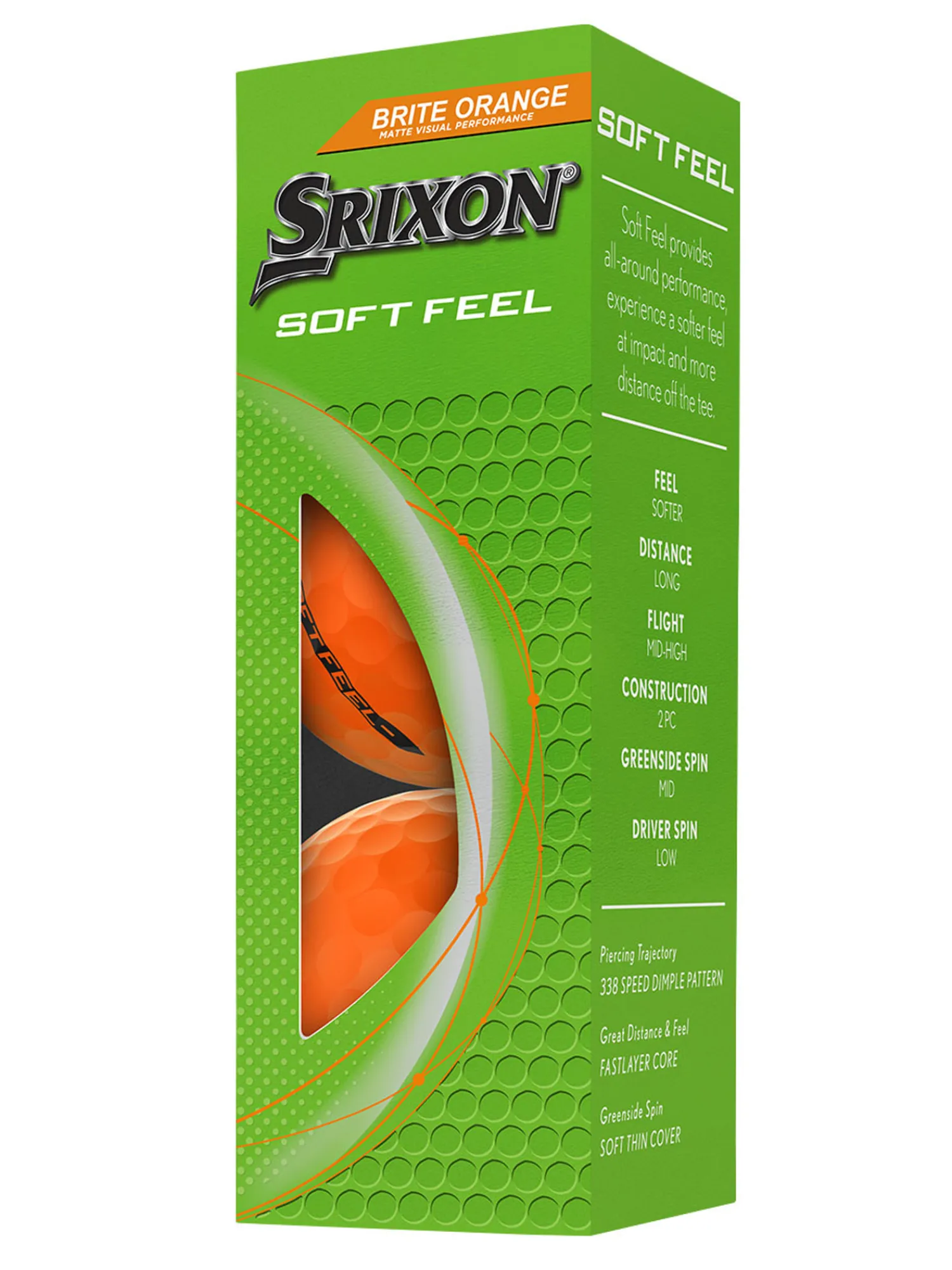 Srixon New Golf Balls|Soft Feel Brite 2025 Golf Balls