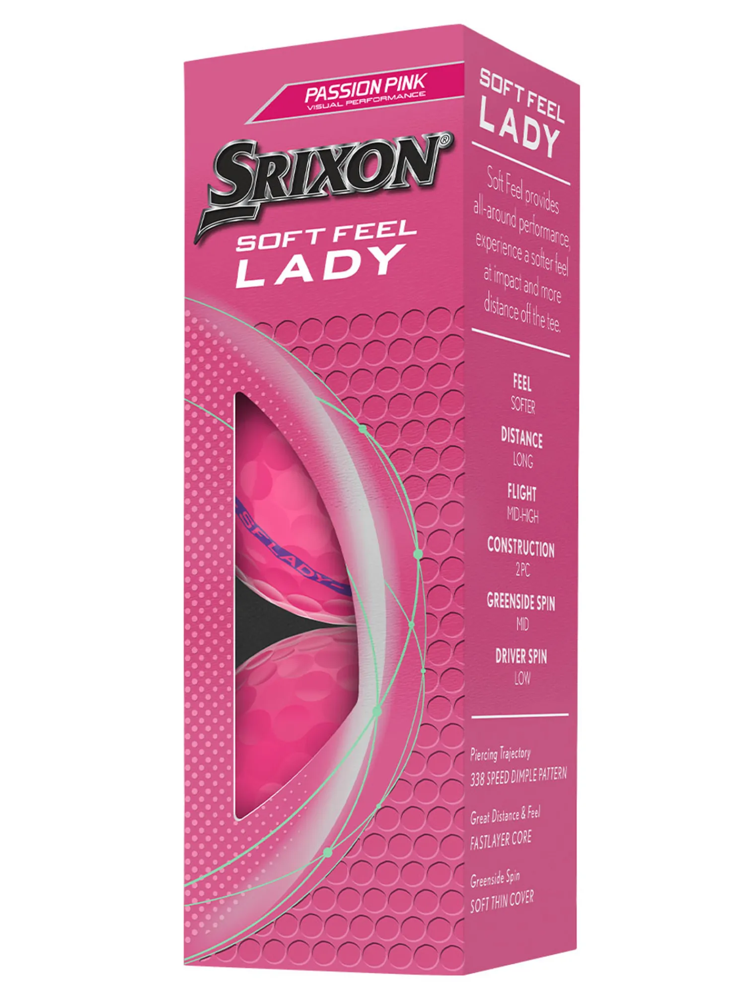 Srixon New Golf Balls|Soft Feel Lady 2025 Golf Balls