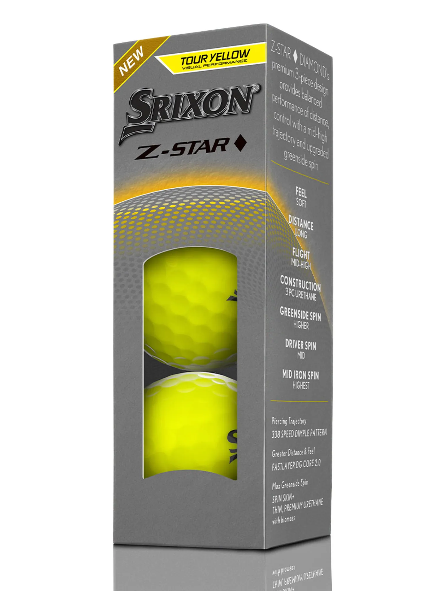 Srixon New Golf Balls|Z-Star Diamond 2025 Golf Balls