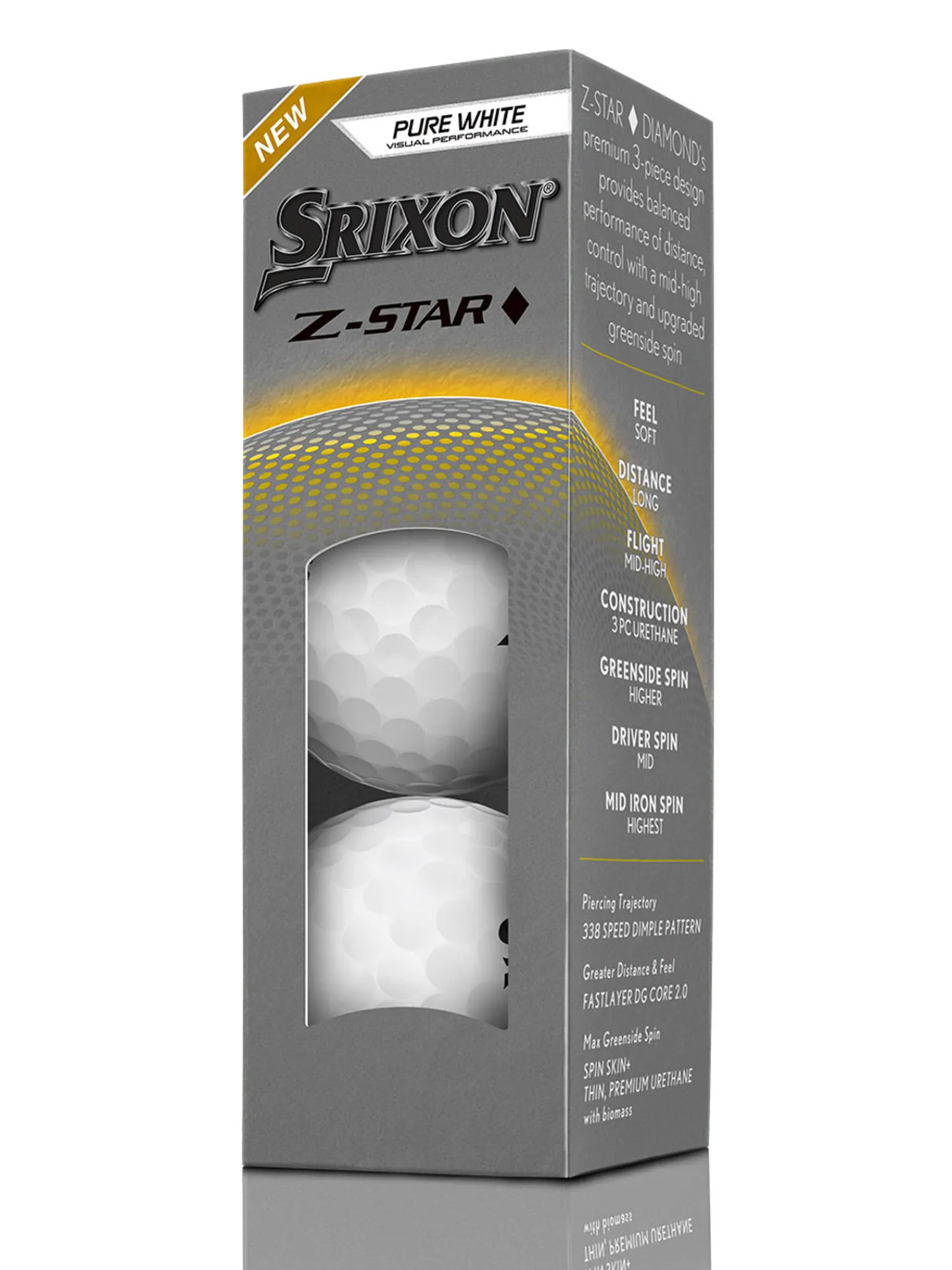 Srixon New Golf Balls|Z-Star Diamond 2025 Golf Balls