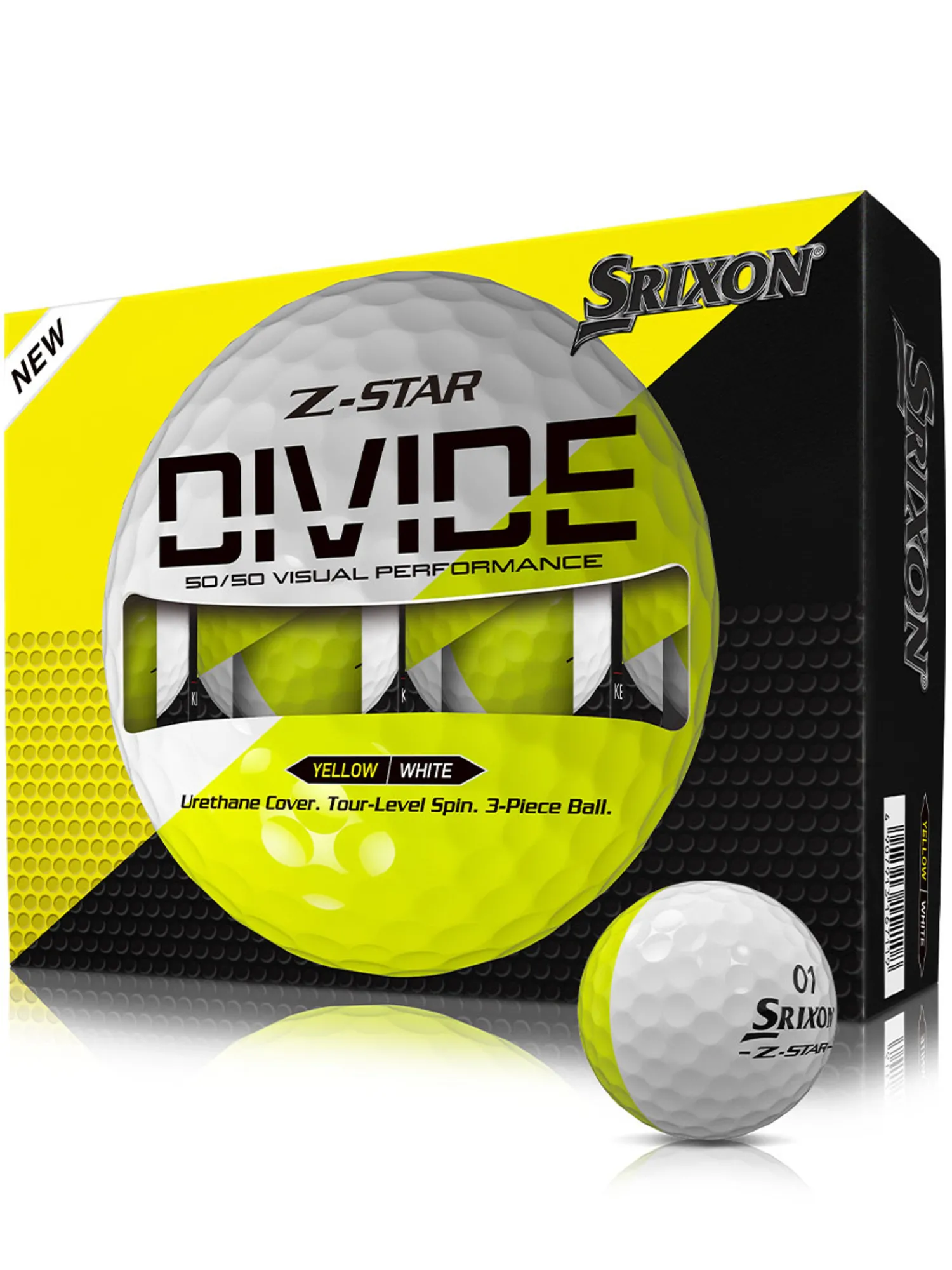 Srixon New Golf Balls|Z-Star Divide 2025 Golf Balls