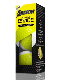 Srixon New Golf Balls|Z-Star Divide 2025 Golf Balls