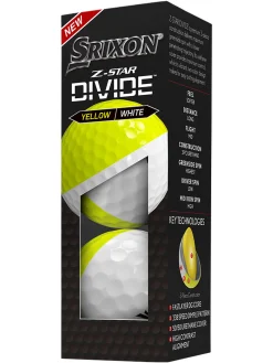 Srixon Clearance Gloves|Z-Star Divide Golf Balls - White/Yellow