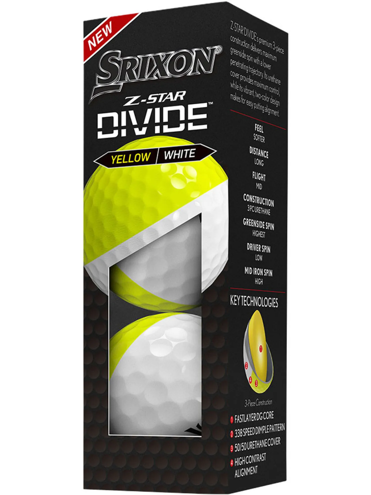 Srixon Clearance Gloves|Z-Star Divide Golf Balls - 2 Dozen
