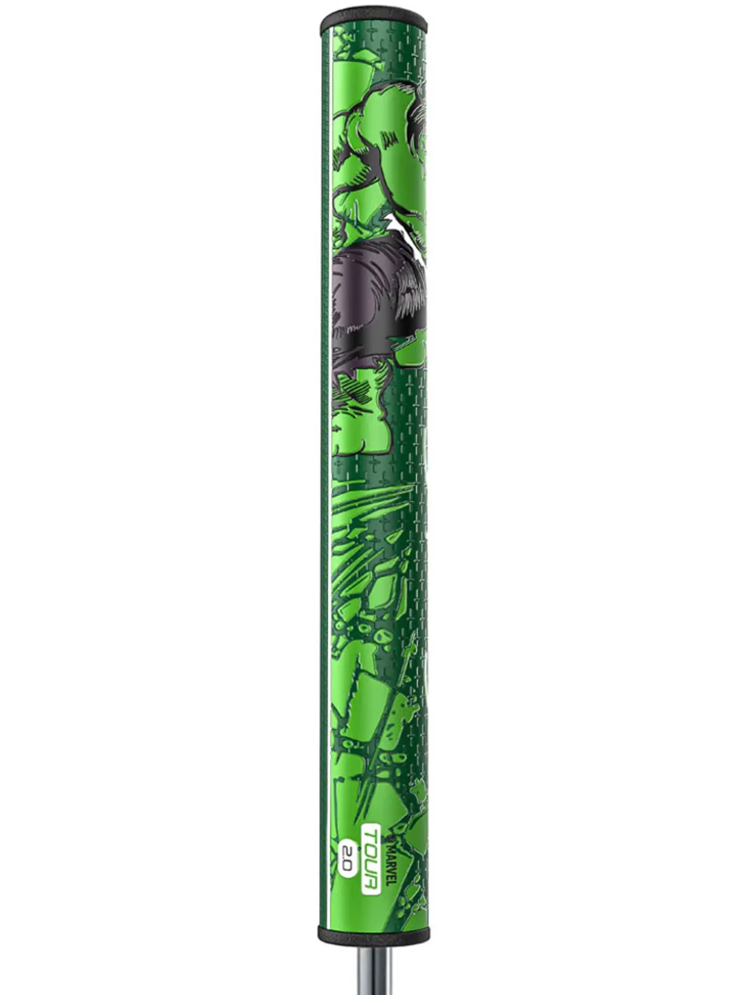 SuperStroke Putter Grips|Tour 2.0 Marvel Putter Grip & Ball Marker- The Hulk
