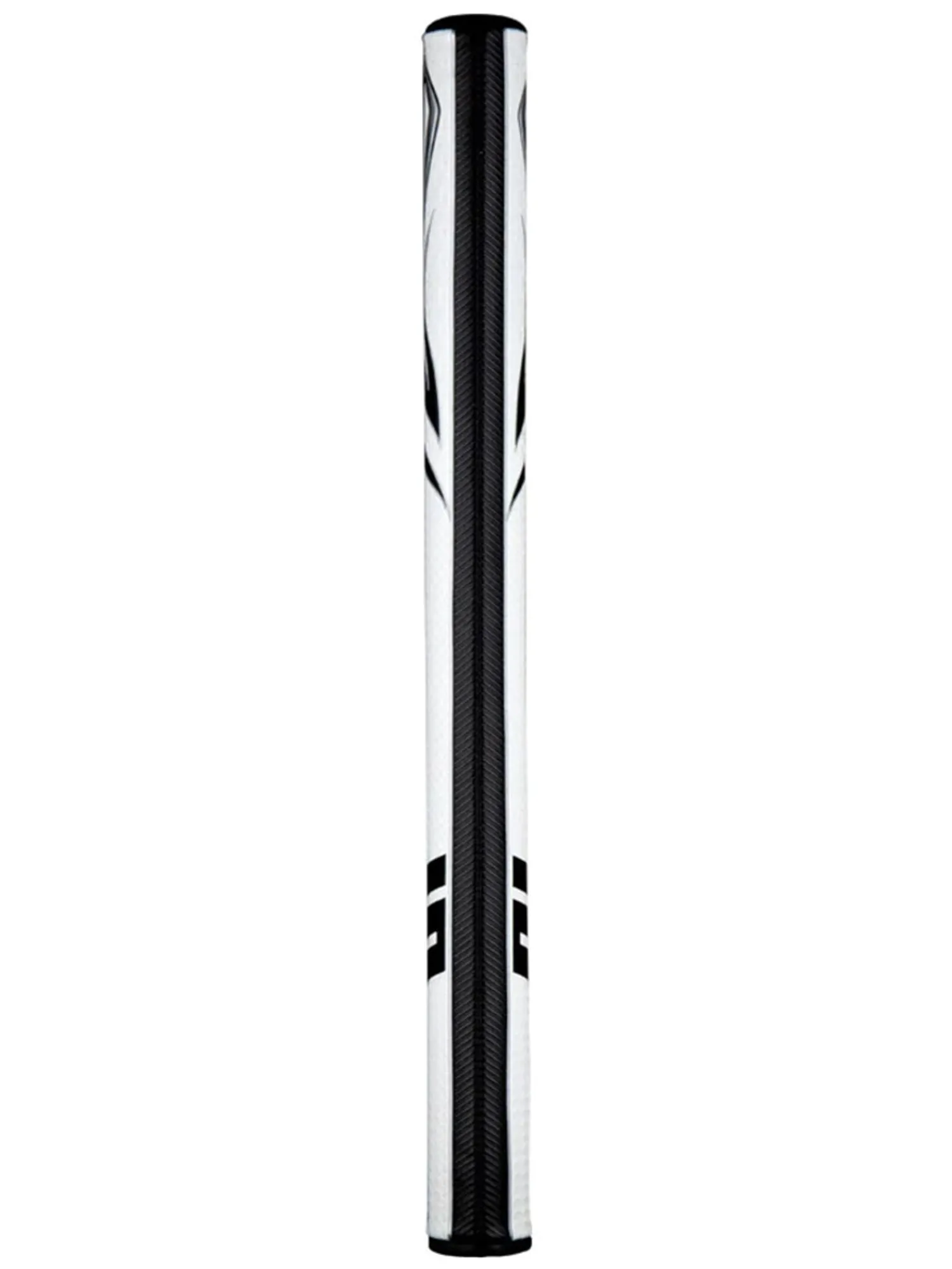 SuperStroke Putter Grips|Zenergy XL Flatso 2.0 Plus Putter Grip - White/Black
