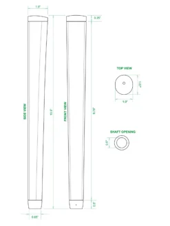 Sweet Rollz Putter Grips|Putter Grip - Mamba