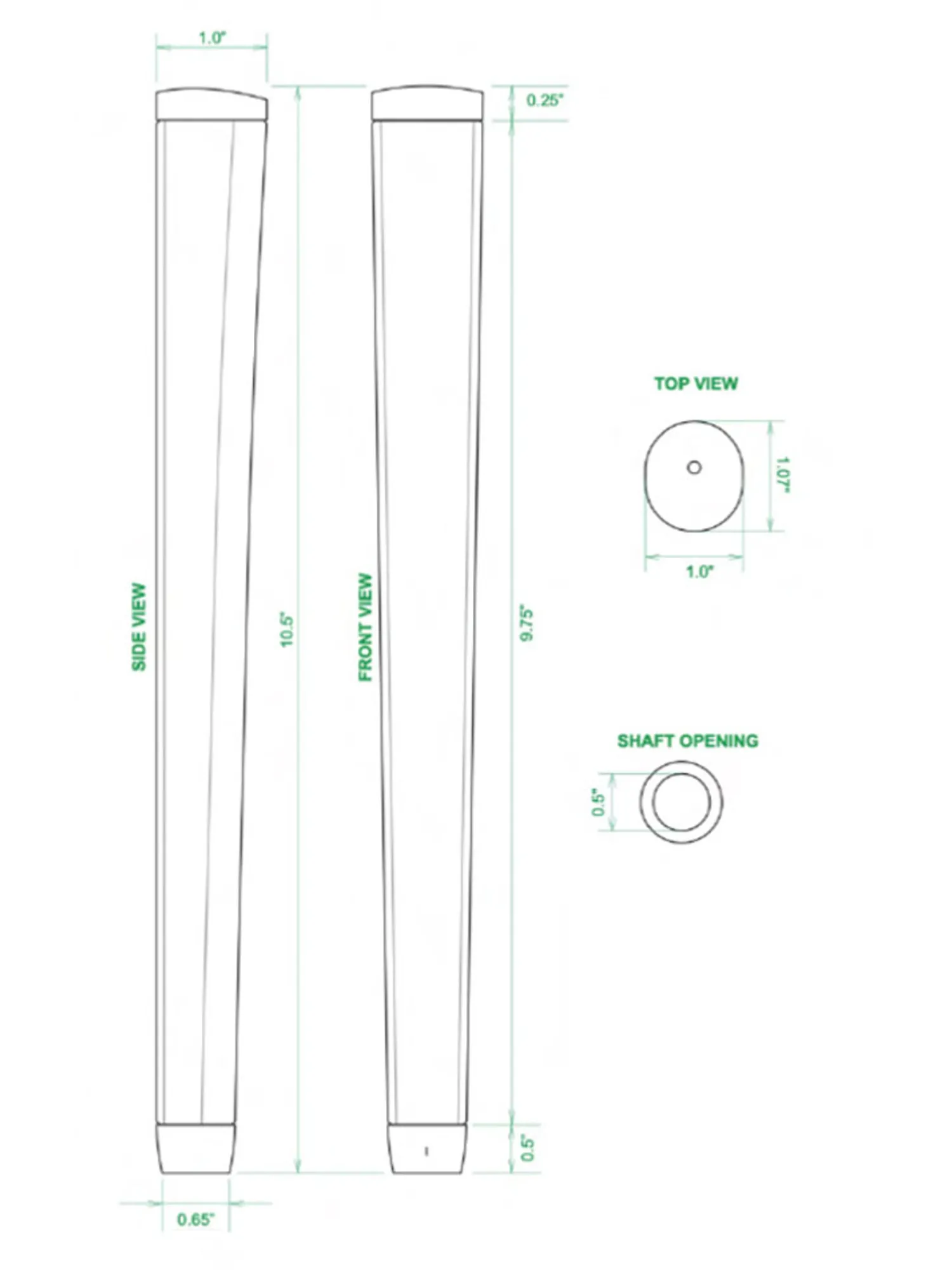 Sweet Rollz Putter Grips|Putter Grip - Sunshine