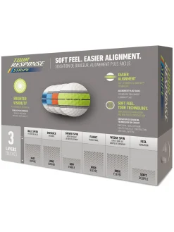 TaylorMade New Golf Balls|Tour Response Stripe 2025 Golf Balls