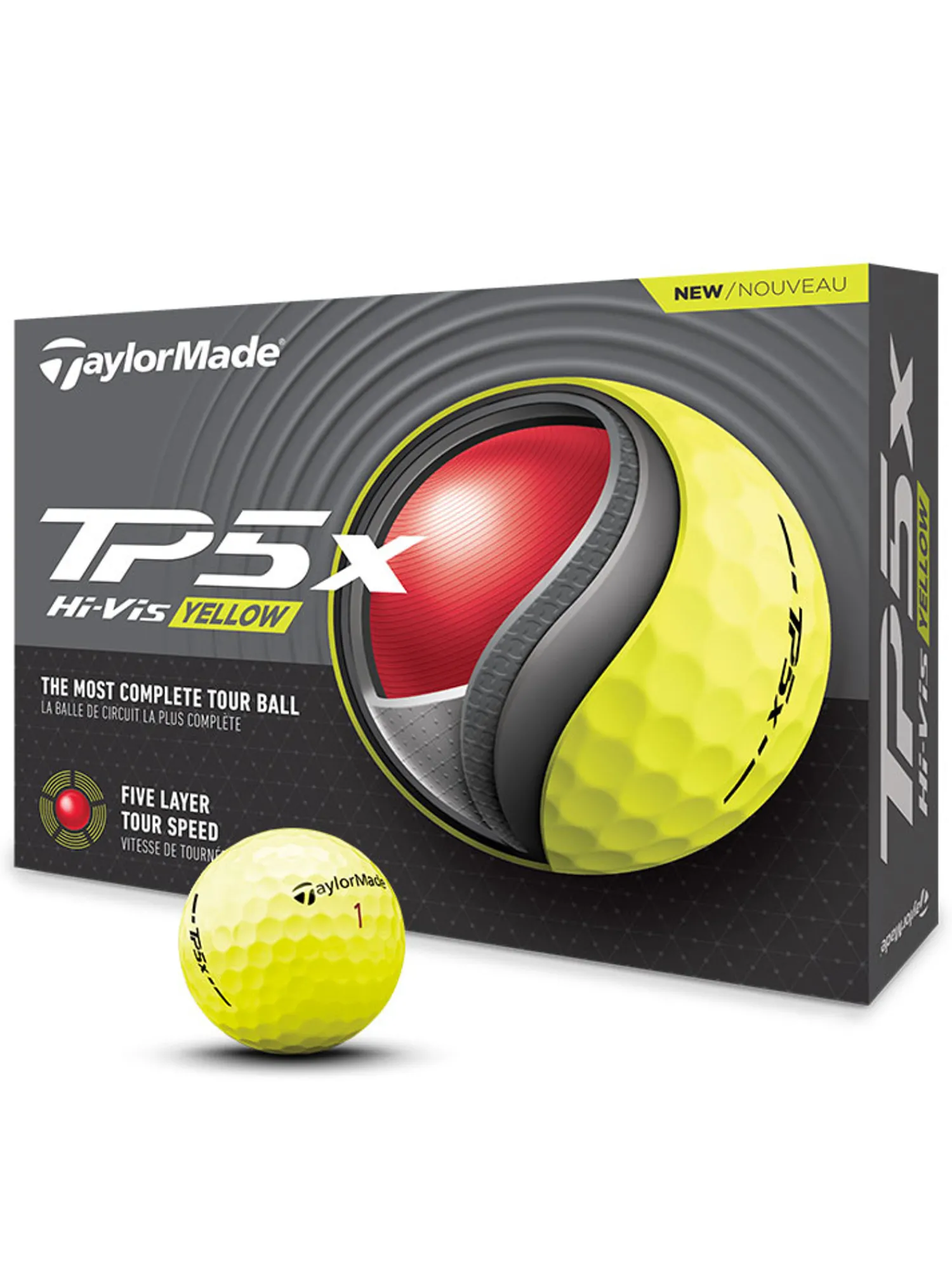 TaylorMade New Golf Balls|TP5x Golf Balls