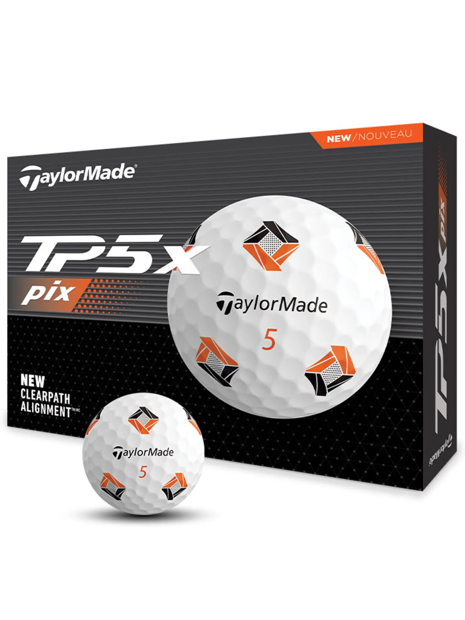 TaylorMade New Golf Balls|TP5x pix Golf Balls