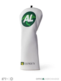 GolfBox Club Covers|#TEAMAL Driver Cover - White