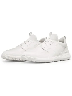 TRUE Linkswear Mens Golf Shoes|Lux G Golf Shoes - White