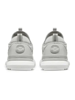 TRUE Linkswear Mens Golf Shoes|Lux G Golf Shoes - White/Grey