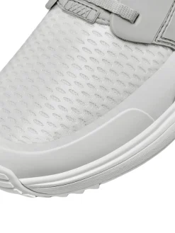 TRUE Linkswear Mens Golf Shoes|Lux G Golf Shoes - White/Grey