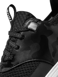 TRUE Linkswear Clearance Shoes|Lux Hybrid Golf Shoes - High Vis Black