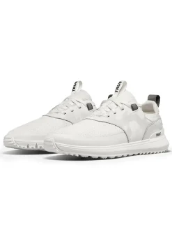 TRUE Linkswear Mens Golf Shoes|Lux Hybrid Golf Shoes - High Vis White