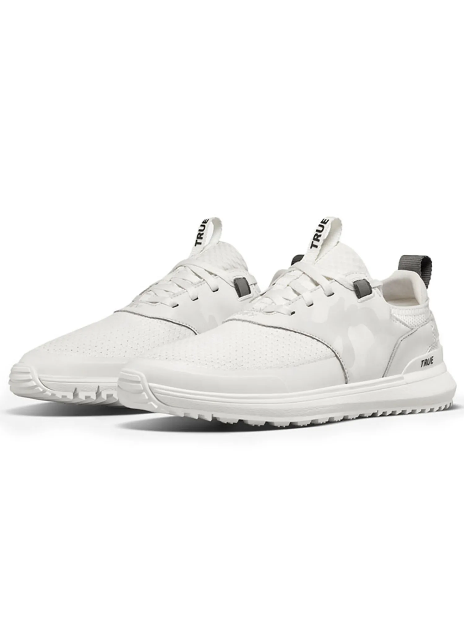 TRUE Linkswear Mens Golf Shoes|Lux Hybrid Golf Shoes - High Vis White