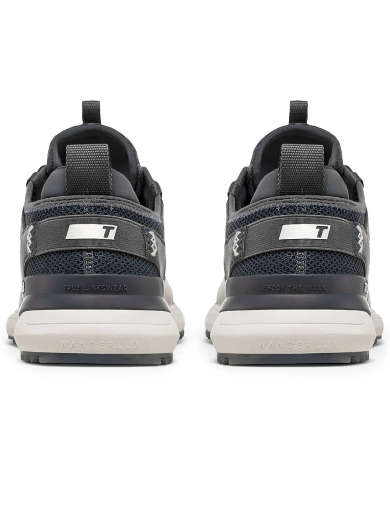 TRUE Linkswear Mens Golf Shoes|Lux Hybrid Golf Shoes - Nine Iron Grey