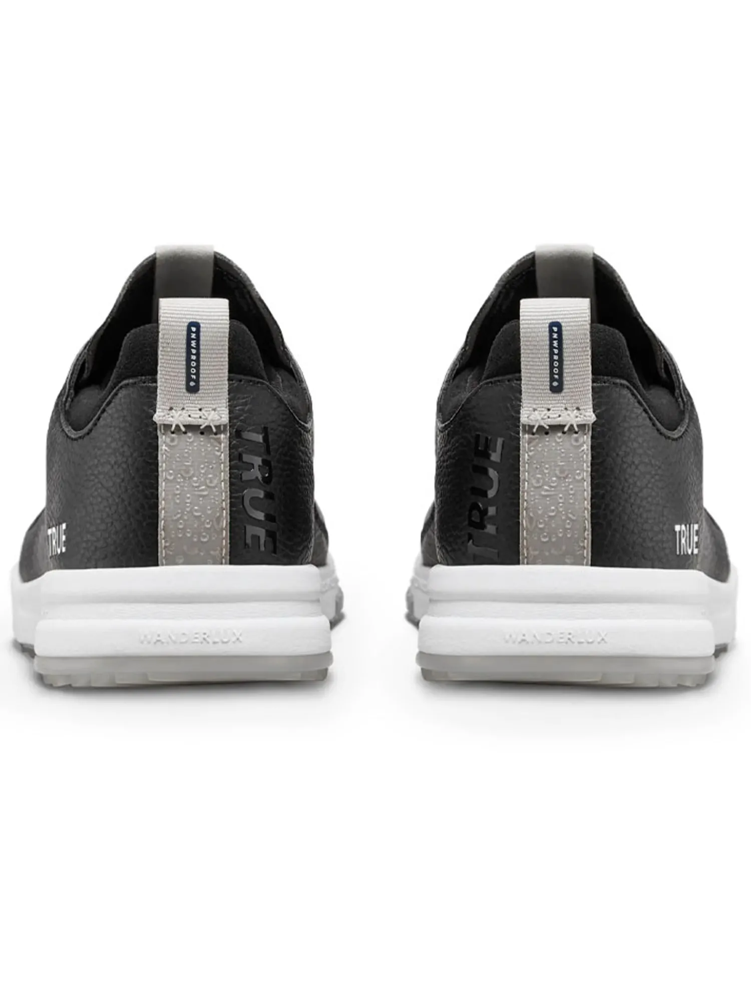 TRUE Linkswear Mens Golf Shoes|OG3 Pro Golf Shoes - Pro Black