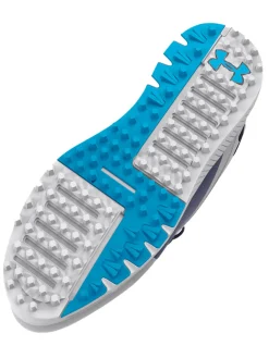 Under Armour Clearance Shoes|Charged Draw 2 Spikeless Golf Shoes - Halo Grey/Capri