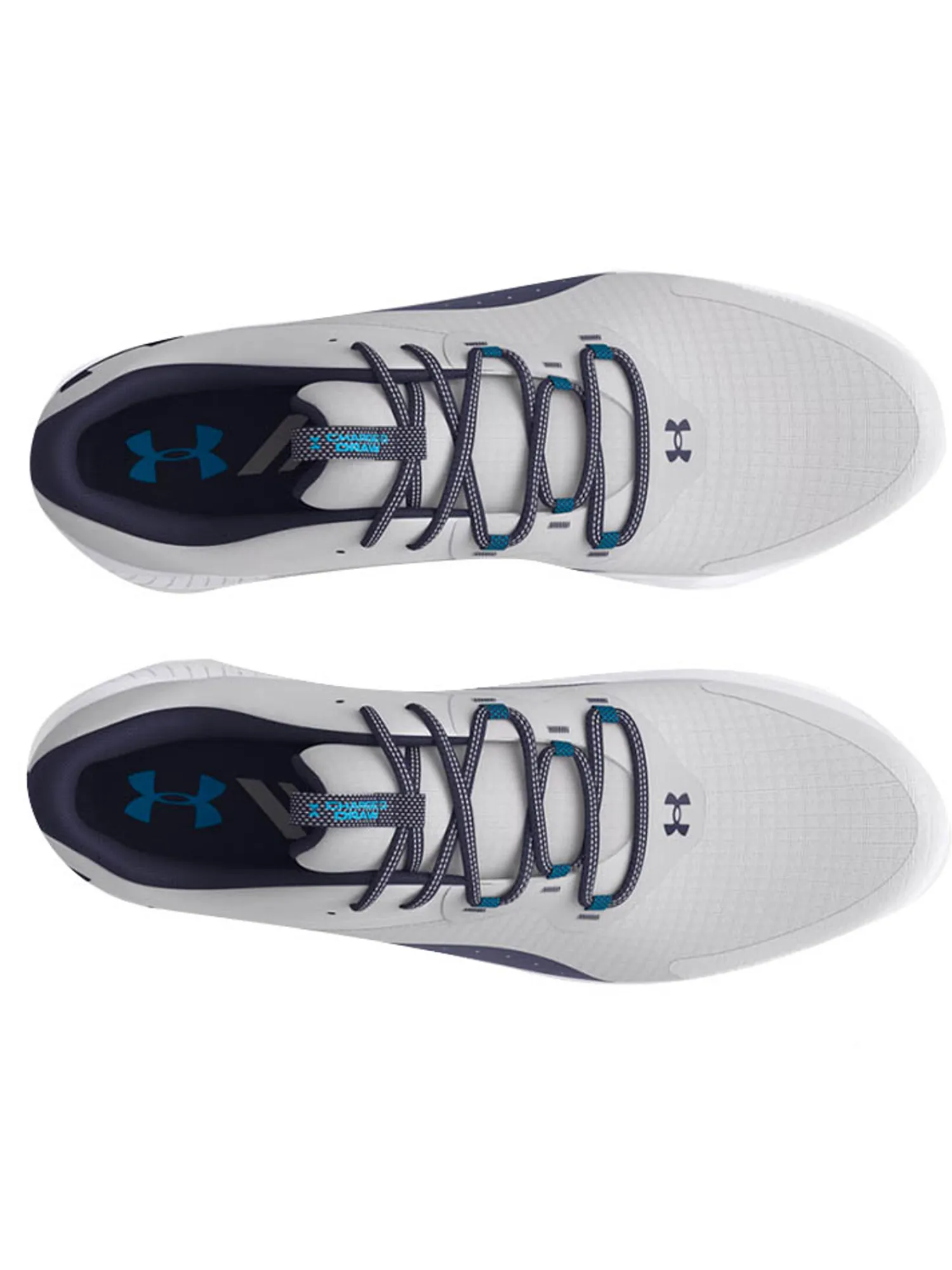 Under Armour Clearance Shoes|Charged Draw 2 Spikeless Golf Shoes - Halo Grey/Capri