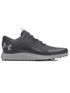 Under Armour Clearance Shoes|Charged Draw 2 Spikeless Golf Shoes - Black/Mod Grey