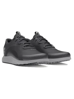 Under Armour Clearance Shoes|Charged Draw 2 Spikeless Golf Shoes - Black/Mod Grey