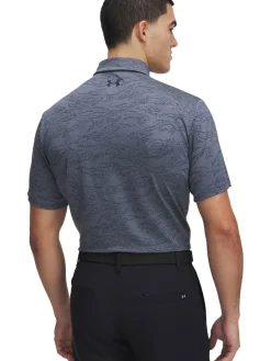 Under Armour Shirts|Drive Jacquard Polo - Downpour Grey/Gravel