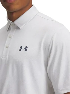 Under Armour Shirts|Drive Jacquard Polo - White Clay/White