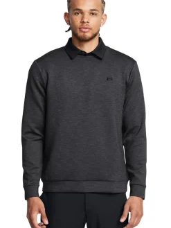 Under Armour Jumpers|Drive Midlayer Crew - Black/Anthracite