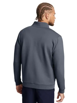 Under Armour Jumpers|Drive Midlayer Pullover - Downpour Grey/Gravel/Black