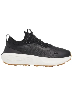 Under Armour Mens Golf Shoes|HOVR Phantom Fore Golf Shoes - Black/Metallic Gun Metal