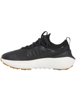 Under Armour Mens Golf Shoes|HOVR Phantom Fore Golf Shoes - Black/Metallic Gun Metal