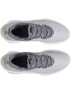 Under Armour Mens Golf Shoes|HOVR Phantom Fore Golf Shoes - Mod Grey/Stream/Titan Grey